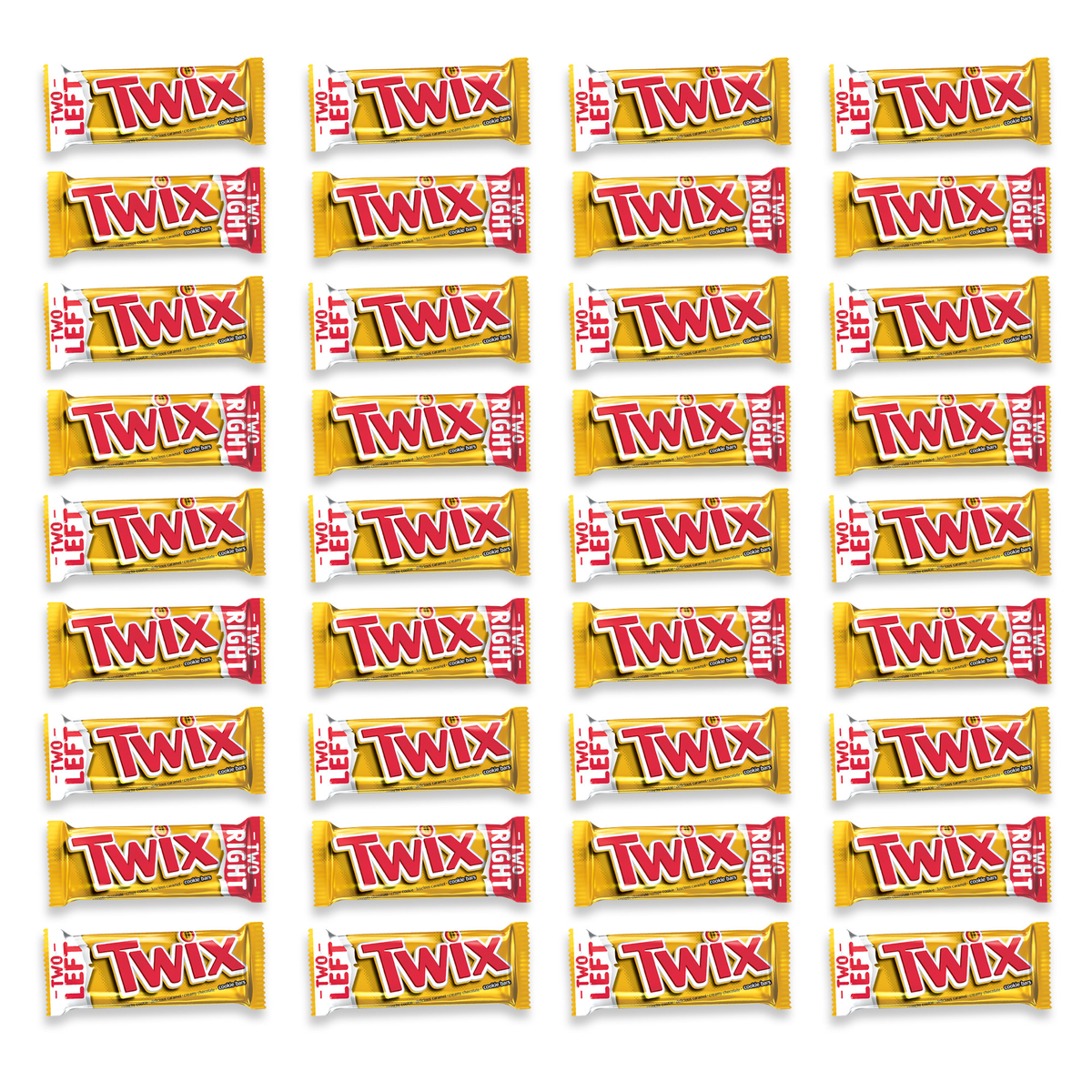 Twix Caramel Cookie Chocolate Candy Bar, Full Size, 1.79 oz, 36 ct - Image 4