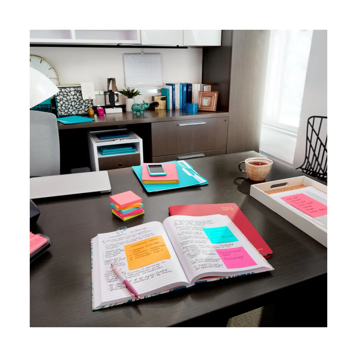 Post-it Notes, 3"x 3", Assorted Bright Colors, 100 Sheets, 24 Pads - Image 5