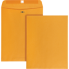 Quality Park Kraft Clasp Envelope, Metal Clasp, 10" x 13", 150 ct