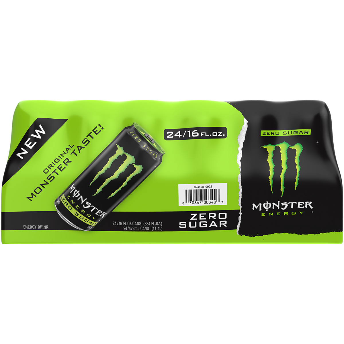 Monster Energy Drink, Zero Sugar, 16 fl oz, 24 ct - Image 2
