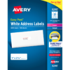 Avery Easy Peel Address Labels with Sure Feed, Laser/Inkjet, White, 1" x 2-5/8", 4200 Labels