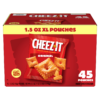 Cheez-It Baked Snack Crackers, Cheddar, 1.5 oz, 45 ct