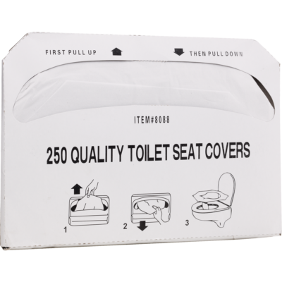 Vital International Solutions Toilet Seat Cover, 250 covers, 20 ct