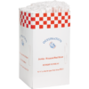 Vital International Solutions 10.25" Jumbo Straw, Wrapped, Red, 2000 ct