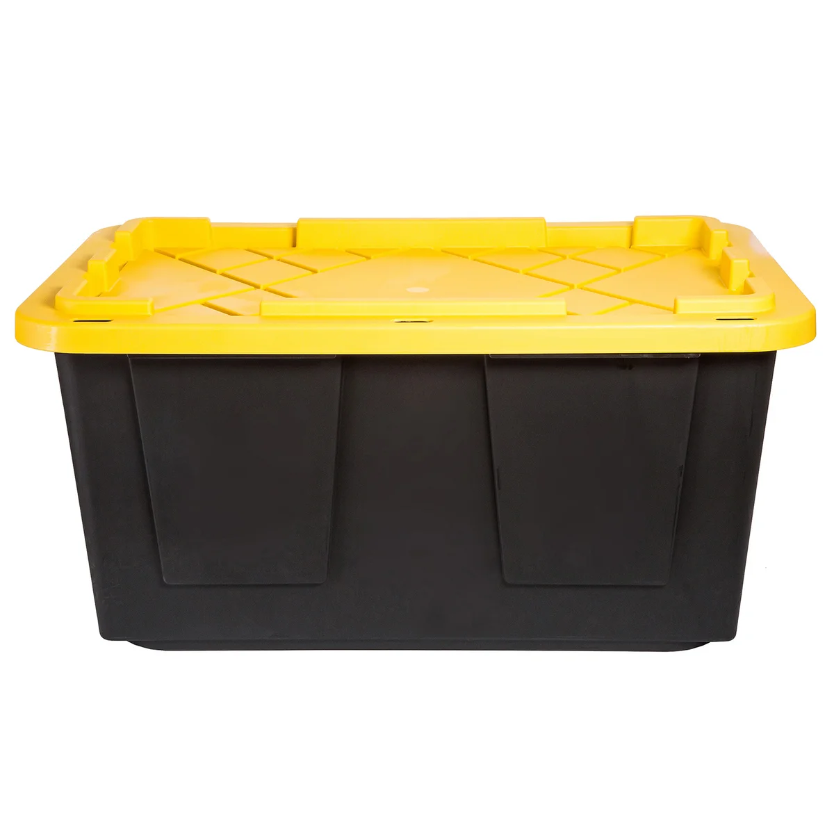 Greenmade Storage Bin with Yellow Lid, 27 Gallon - Image 3