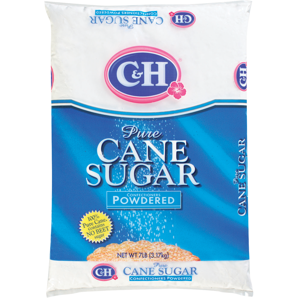 C&H Pure Cane Sugar, Confectioners Powdered, 7 lbs