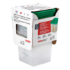 Cambro CamSquare 4 Quart Food Storage Container with Lid, 3 ct
