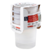 Cambro Round 4 Quart Food Storage Container with Lid, 3 ct