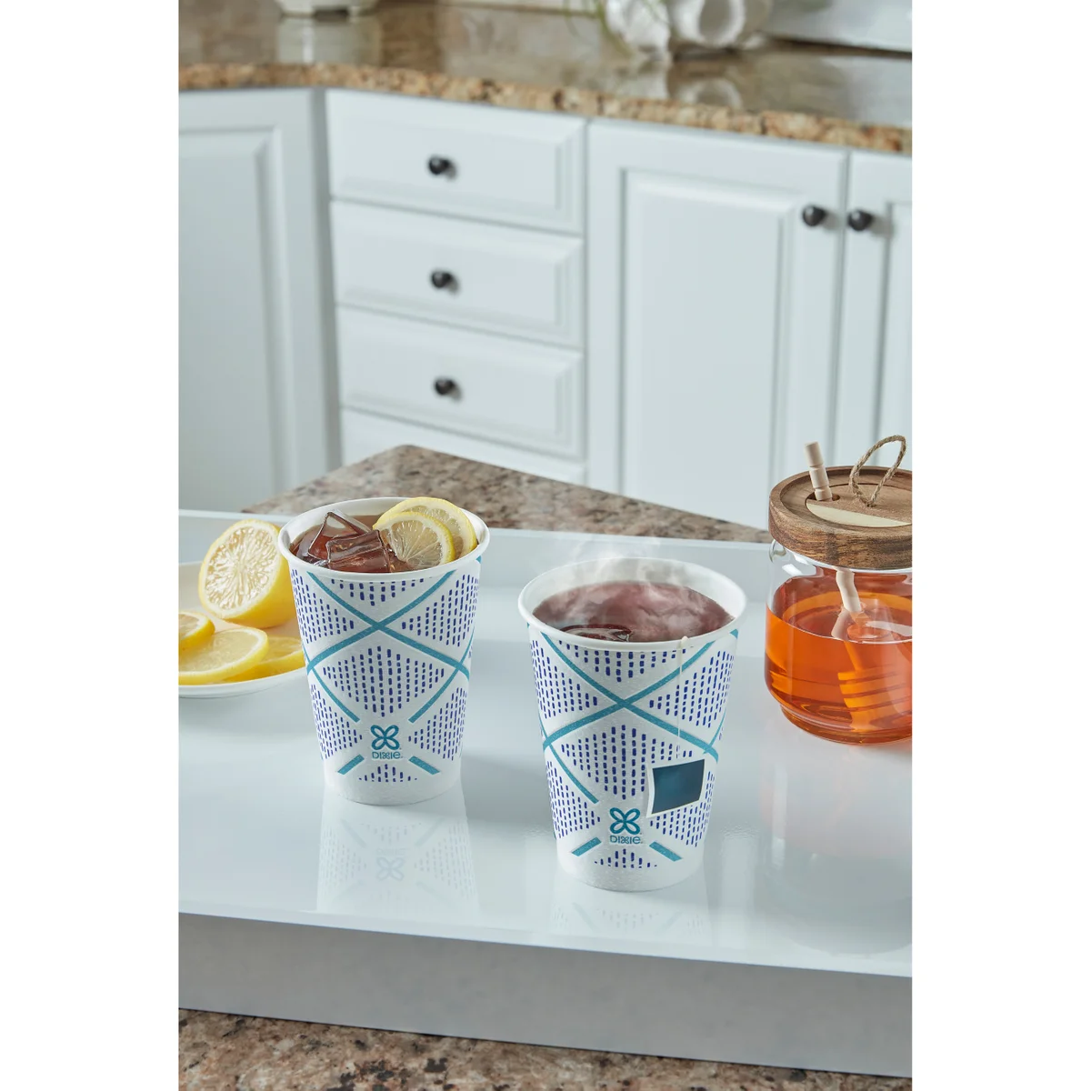 Dixie To Go Insulated Paper Hot or Cold Cup, Coffee Haze, 12 oz, 160 ct - Image 4