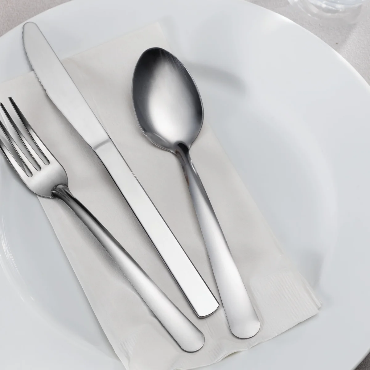 Tramontina ProLine Windsor Oval Soup Spoon, Stainless Steel, 36 ct - Image 3