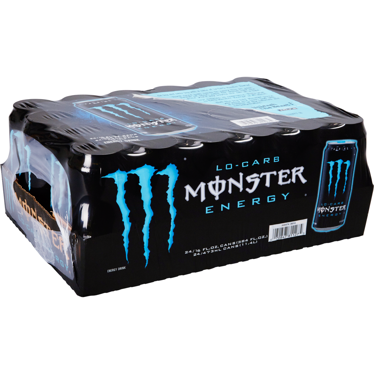 Monster Energy Drink, Lo-Carb, 16 fl oz, 24 ct - Image 2