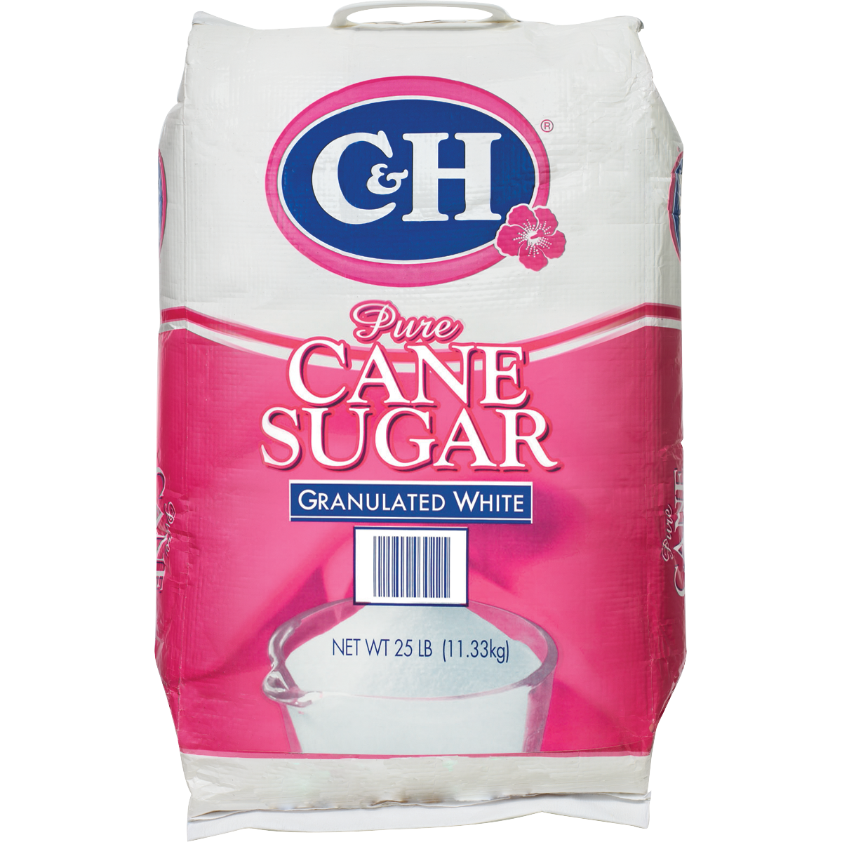 C&H Pure Cane Sugar, Granulated, 25 lbs