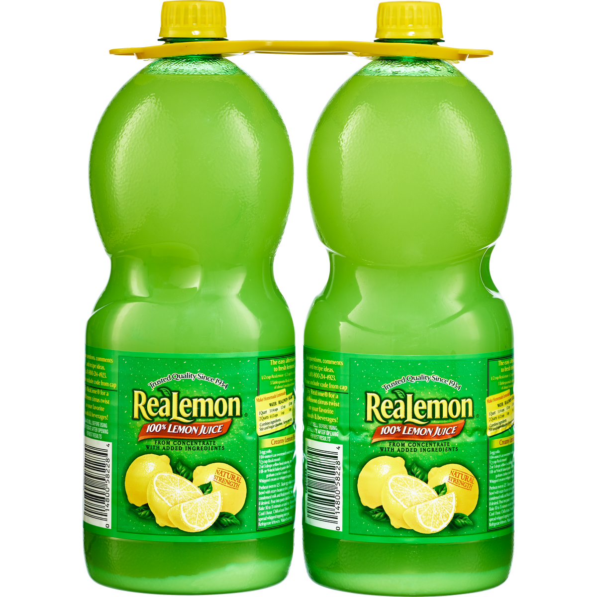 ReaLemon 100% Lemon Juice, 48 fl oz, 2 ct