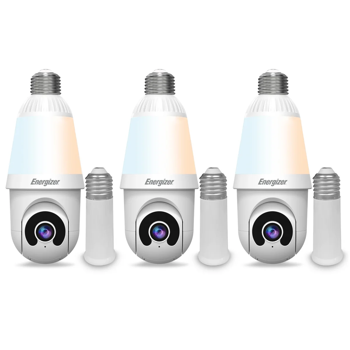 Energizer Light Bulb Security Camera, 3 ct - Image 2