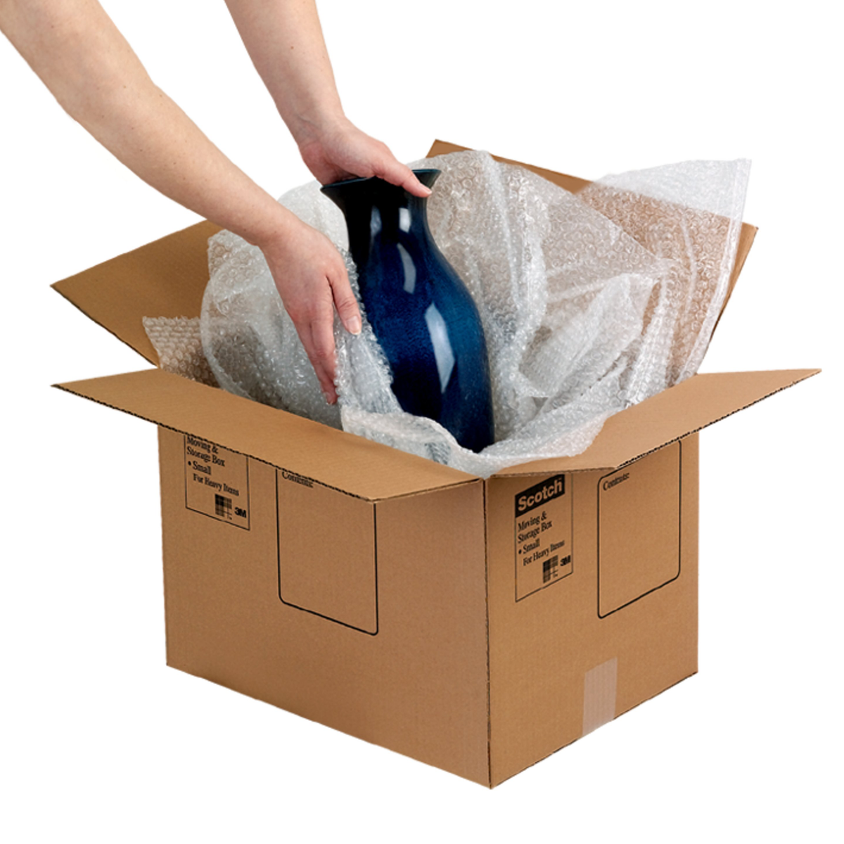Scotch Bubble Cushion Wrap in Dispenser Box, 3/16" Thick, 12" x 240' - Image 3