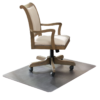 Floor+Mate Chair Mat, Hard Floor and Medium Pile Carpet, No Lip, 36" x 48", Clear