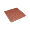 Apache Mills Anti-Fatigue Drainage Mat, 3' x 3', Red