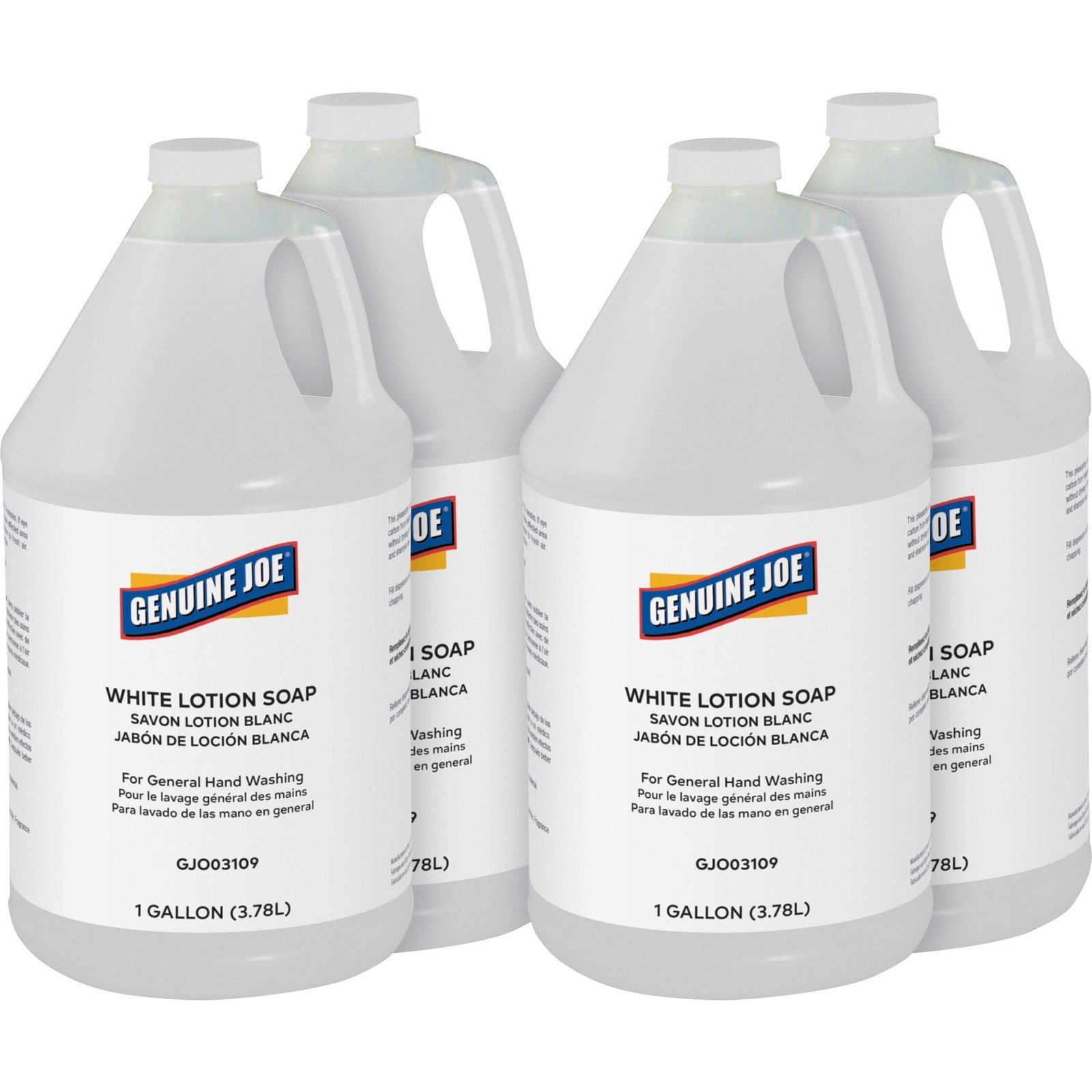 White Lotion Soap 1 Gallon Bottle – 1 case (4 bottle)