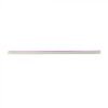 7.75'' Jumbo (6mm) Clear Striped Film-Wrapped Plastic Straw - 1 case (6000 piece)