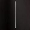 9" Giant (8mm) Clear Film-Wrapped Plastic Straw - 2000/Case