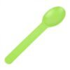 Lime Green Eco-Friendly WideHandle Spoon - 1 case (1000 piece)
