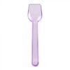 Purple Neon Plastic Gelato Spoon - 1 case (3000 piece)