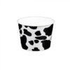 12 oz Dairy Print Cold/Hot Paper Food Container - 1 case (1000 piece)