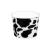 16 oz Dairy Print Cold/Hot Paper Food Container - 1 case (1000 piece)