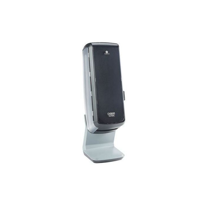 Dixie Black Tower Napkin Dispenser (hold 1000 napkins) for Wall/Base Mount - 1 piece