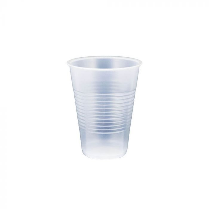 7 oz Translucent Plastic Drinking Cup - 1 case (1000 piece)