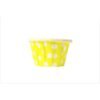 0.5 oz Yellow Dotted Paper Souffle / Portion Cups - 5000/Case