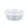 8 OZ PLASTIC FOOD CONTAINER WITH LID(SOUP CUP) - 1 case (240 set)