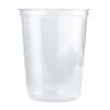 64 OZ PLASTIC FOOD CONTAINER WITH LID(SOUP CUP)- 120SETS/CTN