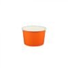 5 oz Solid Orange Cold/Hot Paper Food Container - 1 case (1000 piece)