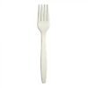 Heavyweight 7.2" Beige Eco-Friendly Cornstarch Fork - 1 case (1000 piece)