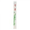 9'' Envelope Wrapped Twin-Style Bamboo Chopsticks - 1 case (1000 pair)