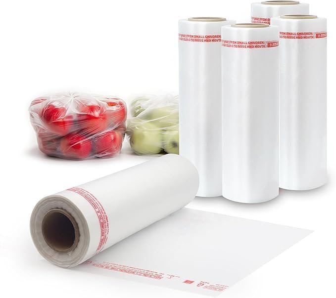 11" x 14" Clear HDPE Plastic Produce Bag - 1 case (1600 piece)