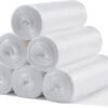 Trash Can Liners, 33 Gallon, 11 mic, Natural, 500 ct