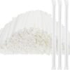 1200 Count Individually Wrapped Clear Plastic Straws - 10.25" BPA-Free Disposable Straws Perfect