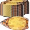 Premium Boat-Shaped Sushi Tray (Base), 240Pcs Large Disposable Sushi Boat Box,