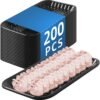 Black PET Plastic Meat Tray 15" X 8 1/16" X 3/5",  , 200PCS, Ideal for Deli, Butcher Shops & Catering