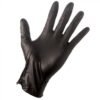 MetalAdvance Powder-Free Black Nitrile Gloves, Large - 1 case (1000 piece)
