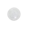 16-22 oz Clear Plastic Flat Lid With X-Slot For Cold Paper Cups - 1000/Case