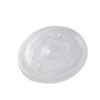 KR 16-22 oz Clear Plastic Flat Lid With X-Slot For Cold Paper Cups - 1 case (1000 piece)