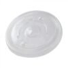 32 oz Clear Plastic Flat Lid With X-Slot For Paper Cold Cup - 1 case (600 piece)