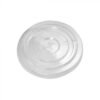 95mm Clear Flat Lid With X-Slot For PET Cups (95mm) - 1 case (1000 piece)