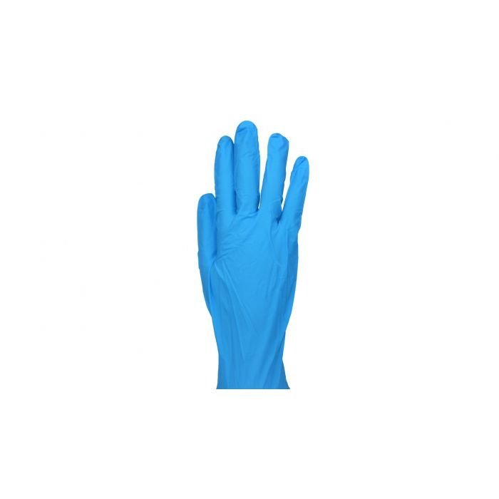 Powder-Free Blue Nitrile Gloves, Large - 1 case (1000 piece)