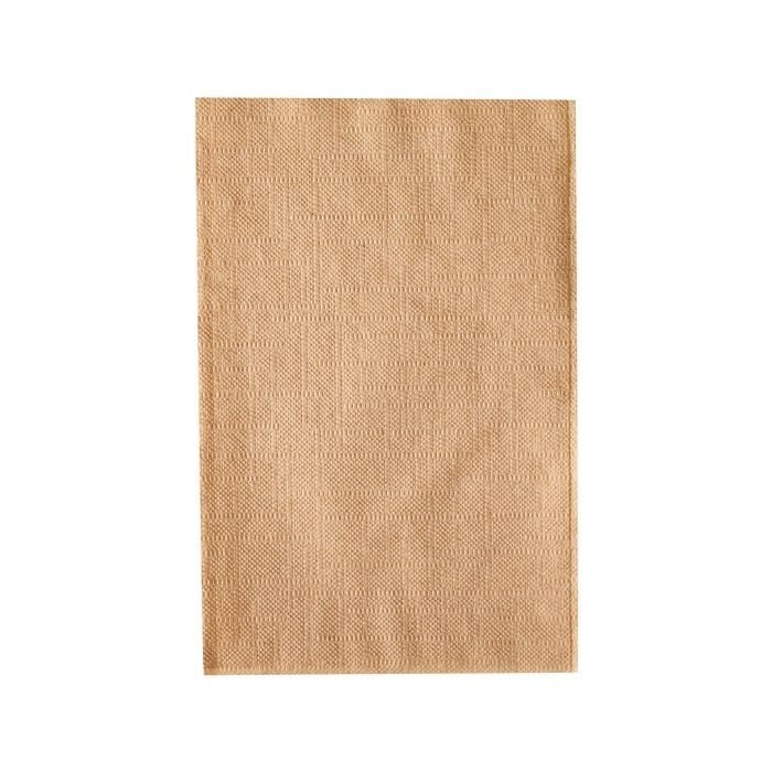 Kraft / Natural Brown 2-Ply Table Top Dispenser Napkin - 1 case (6000 piece)