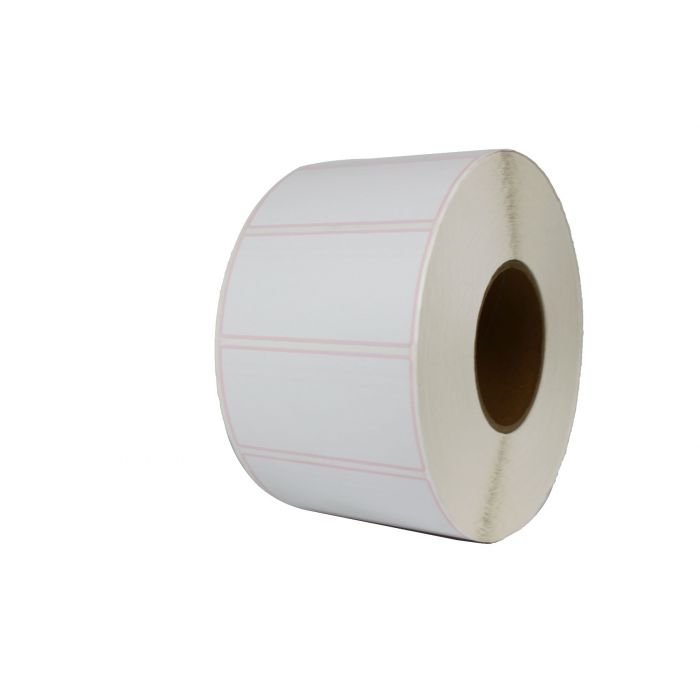 4"X2" Pink Frame Thermal Label, 3000/Roll (v3) - 1 case (4 roll)