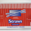 7-3/4'' Plastic Jumbo Straw, Clear, 3000 ct Unwrapped